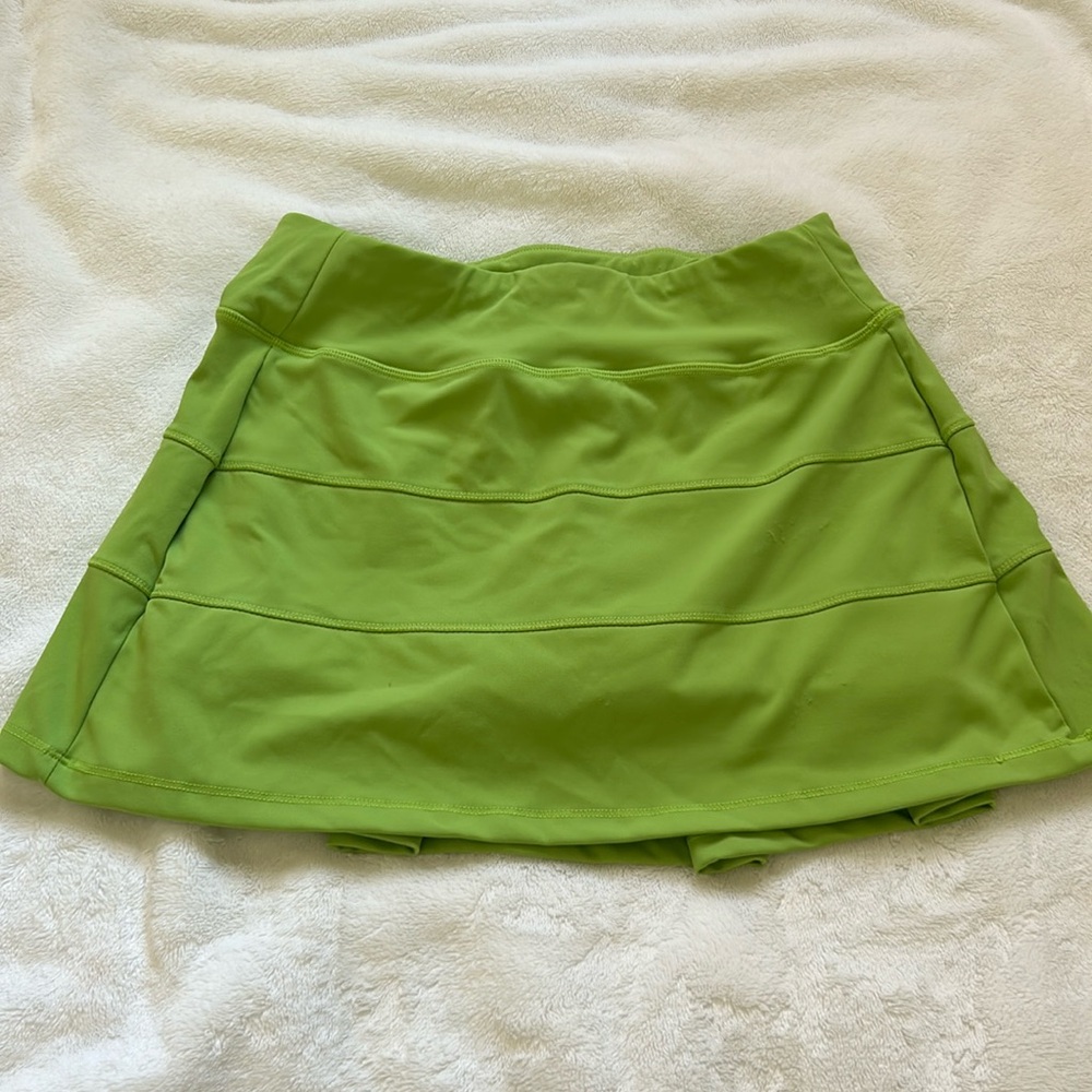 Green Tennis Skirt
